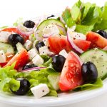 Грецький салат з сиром фета